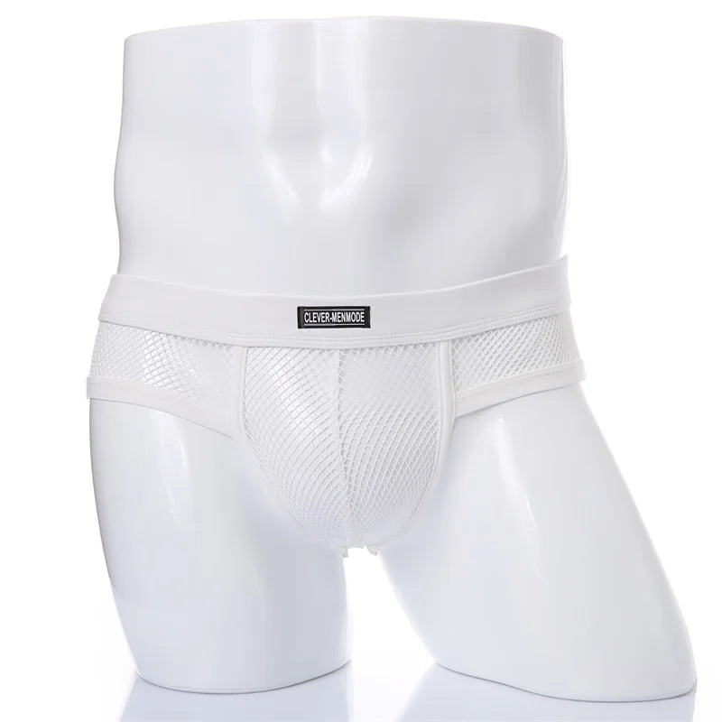 Men's Boxer Shorts Low Rise Transparent Underwear