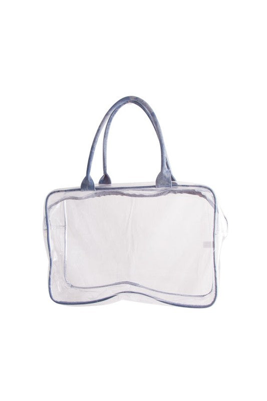 Clearly Chic Satchel Bag