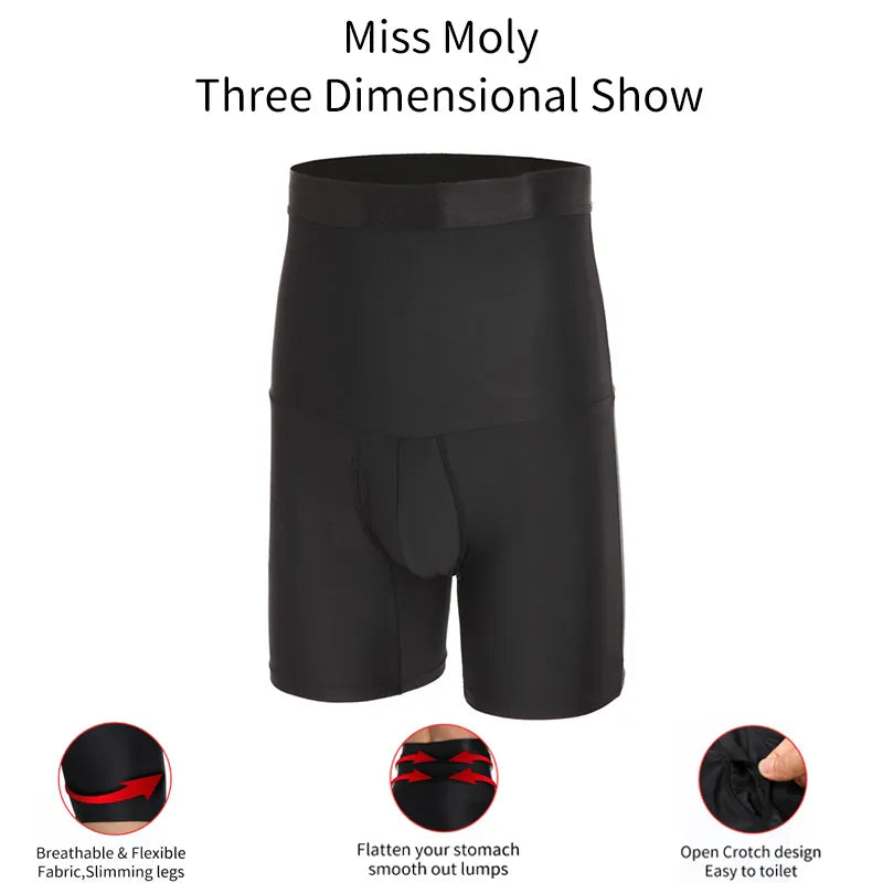 Men's Body Shaper Compression Shorts Shapewear
