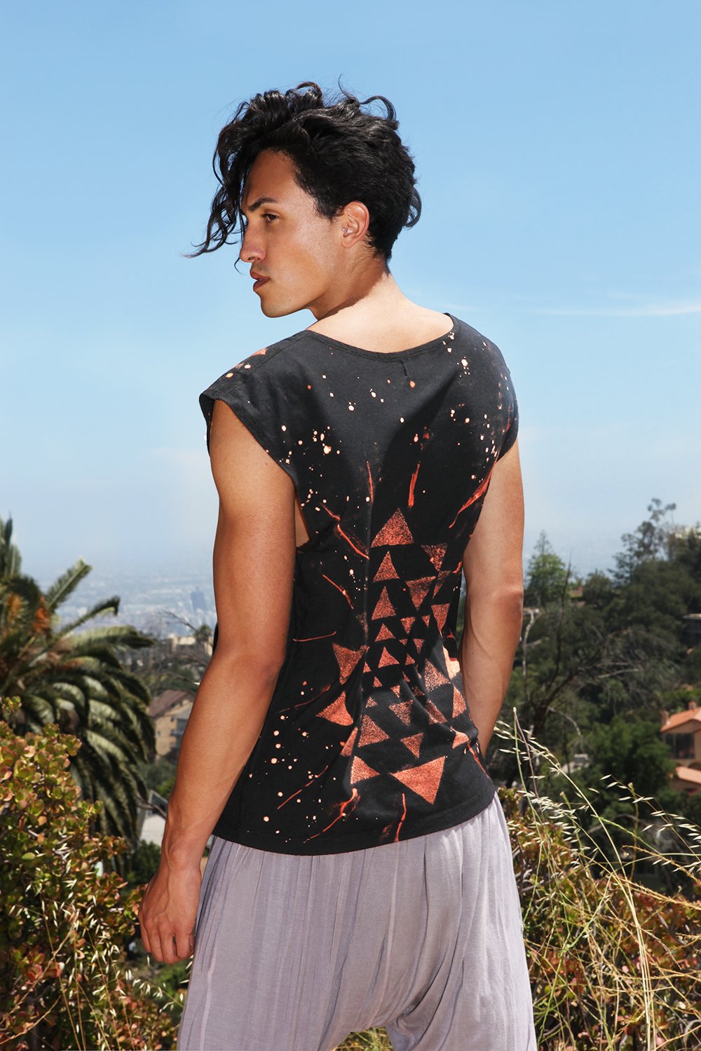 Camiseta Star Yantra para hombre'Yoga Shri Yantra
