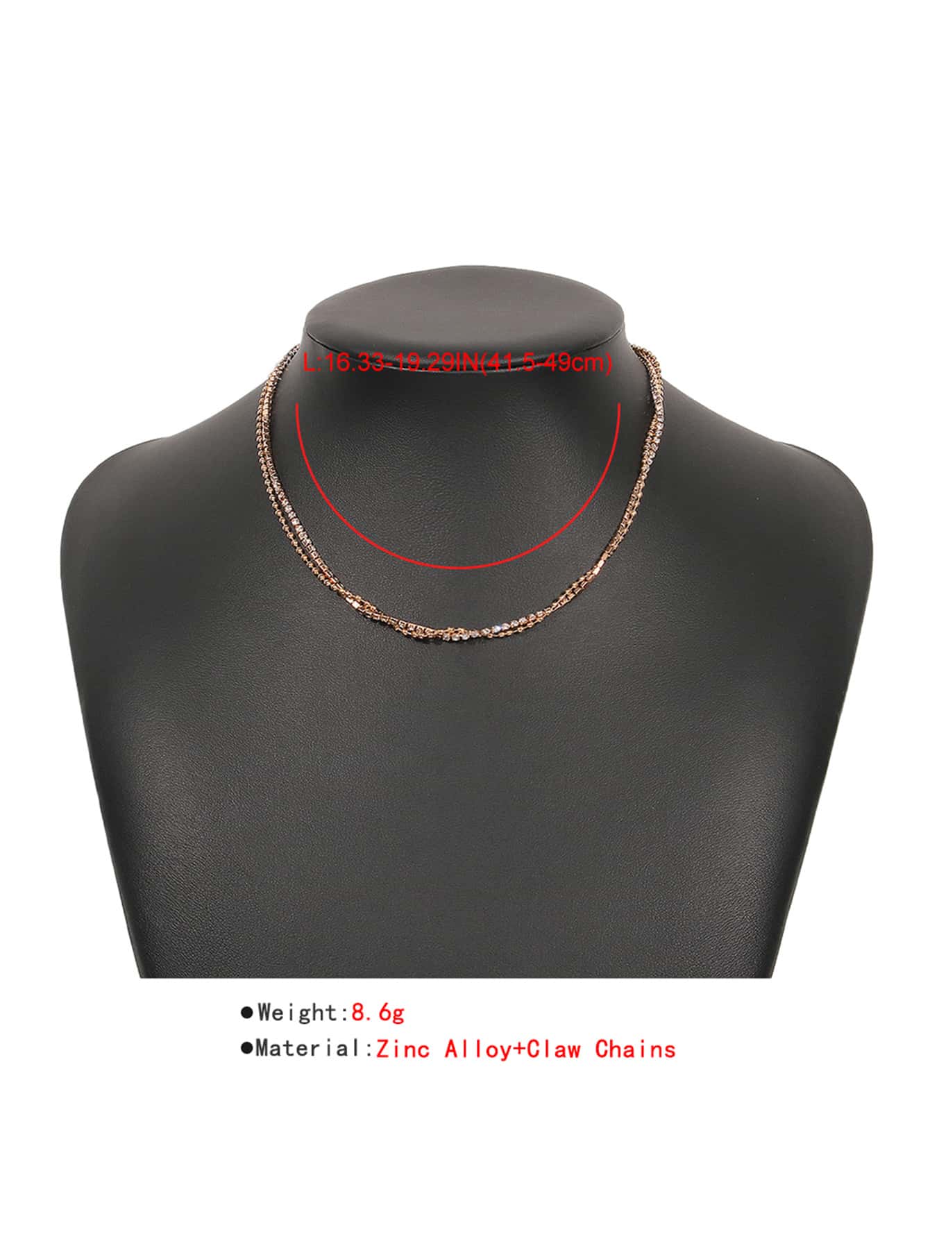 Embellished in Diamonds & Sparkles Necklace