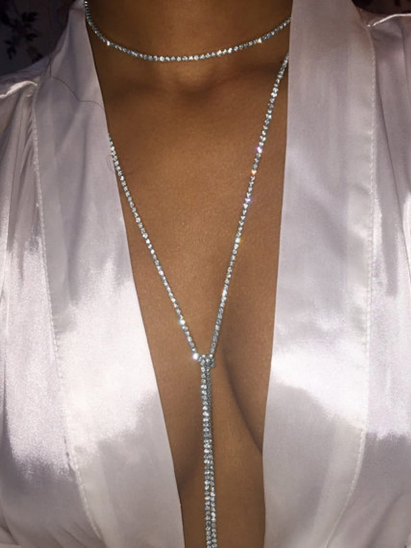 Embellished in Diamonds & Sparkles Necklace
