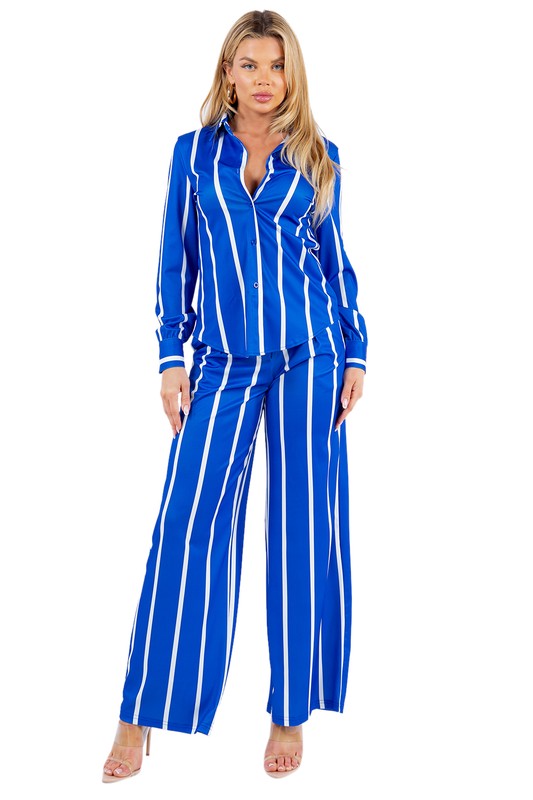 Fancy Pinstripe Princess Set