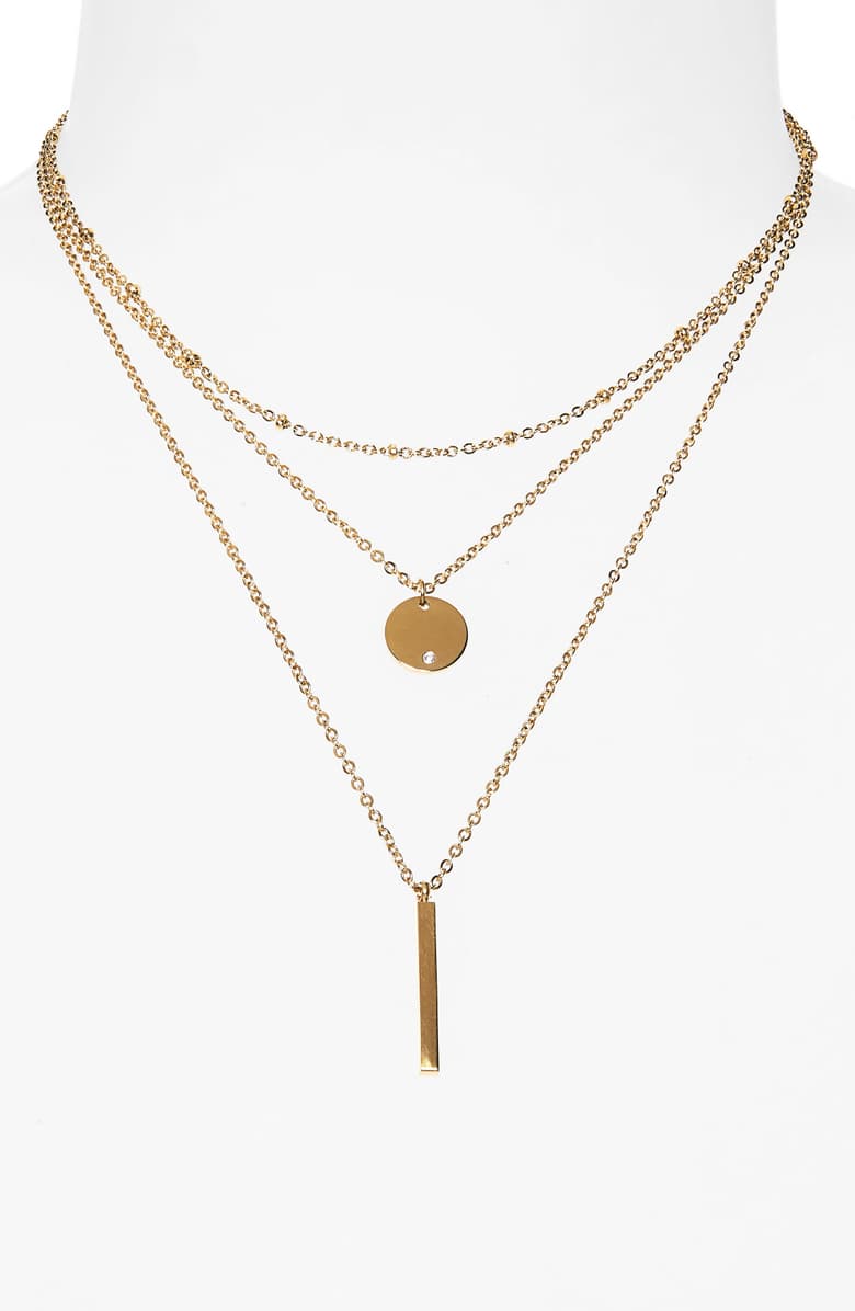 Collar de tres hilos | Más colores disponibles