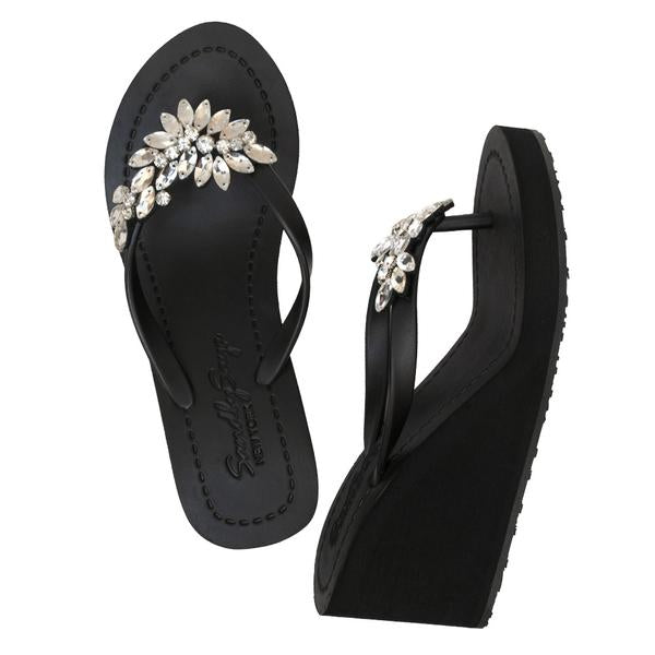 Manhattan (Crystal) - Women's High Wedge