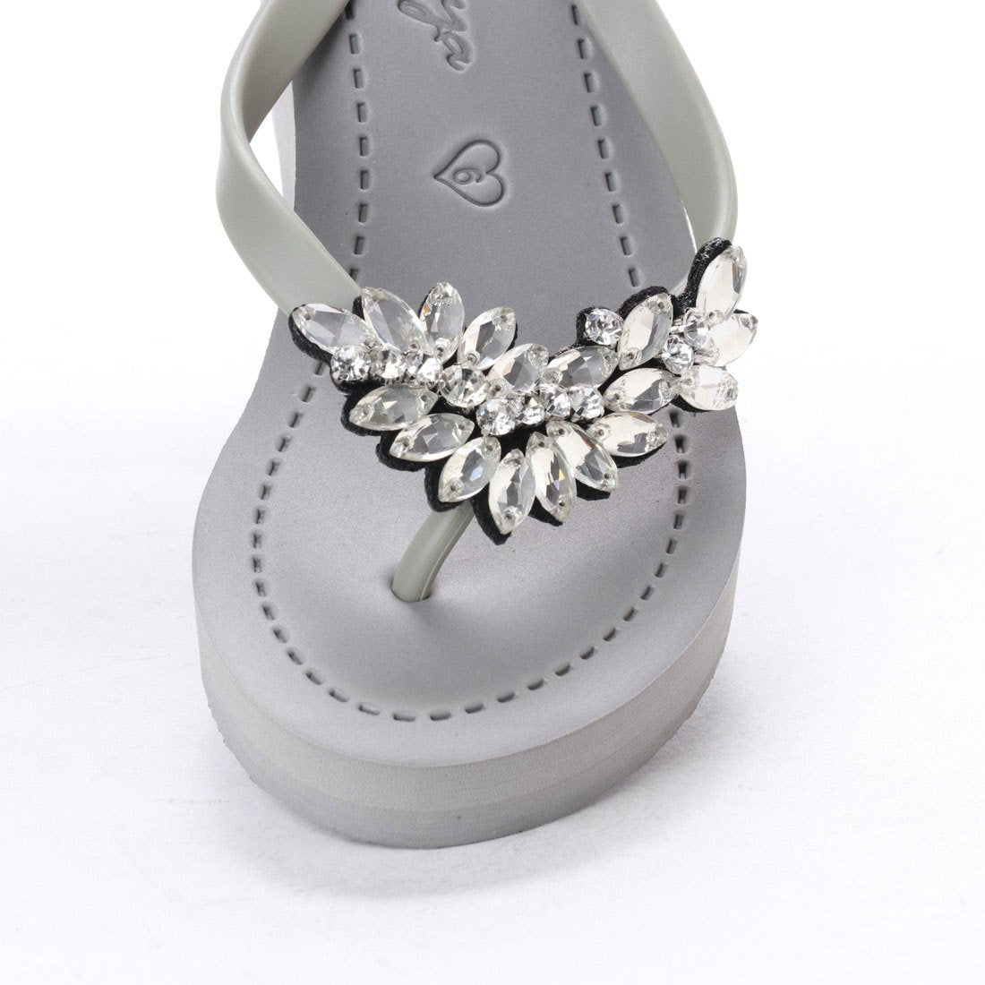 Manhattan (Crystal) - Women's High Wedge