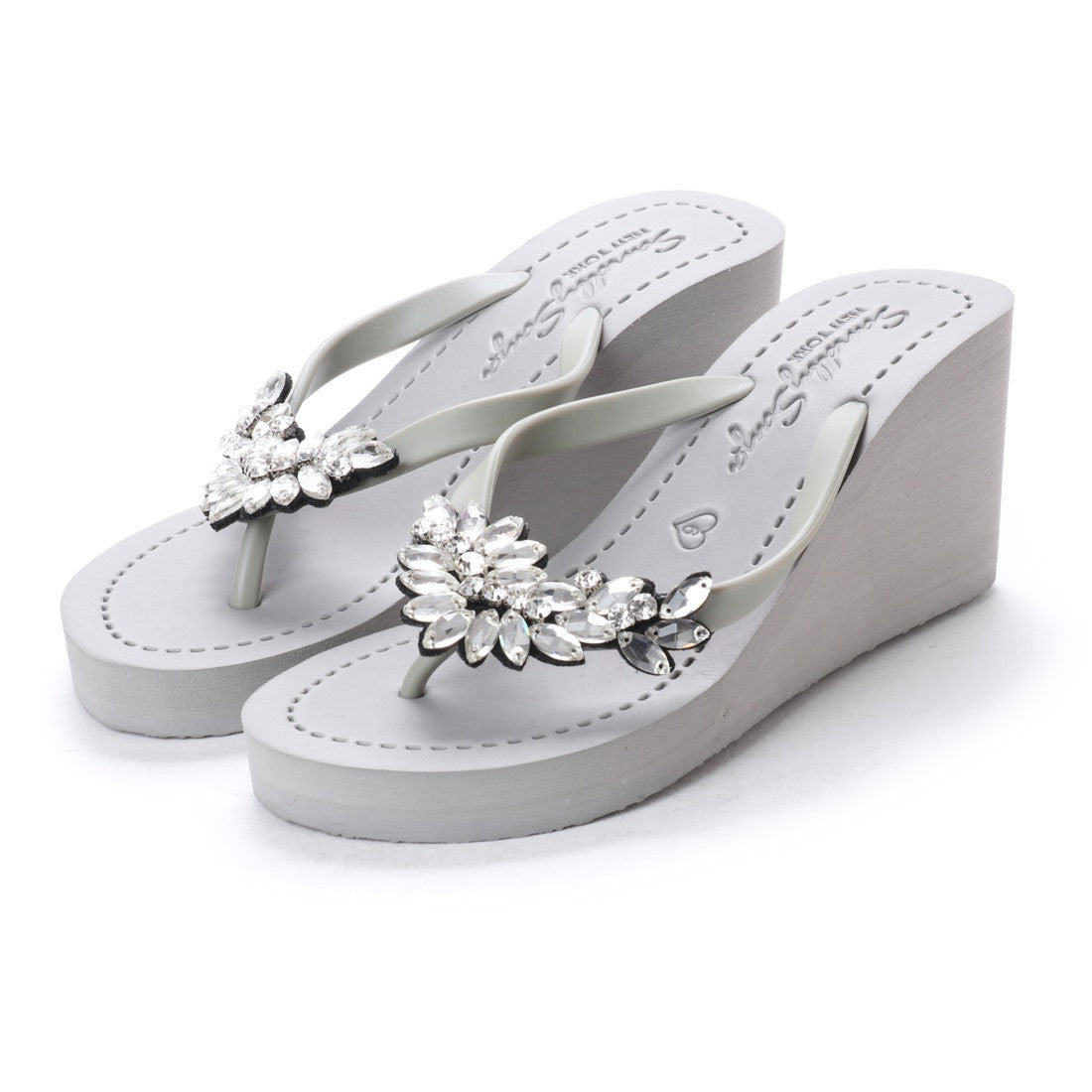 Manhattan (Crystal) - Women's High Wedge