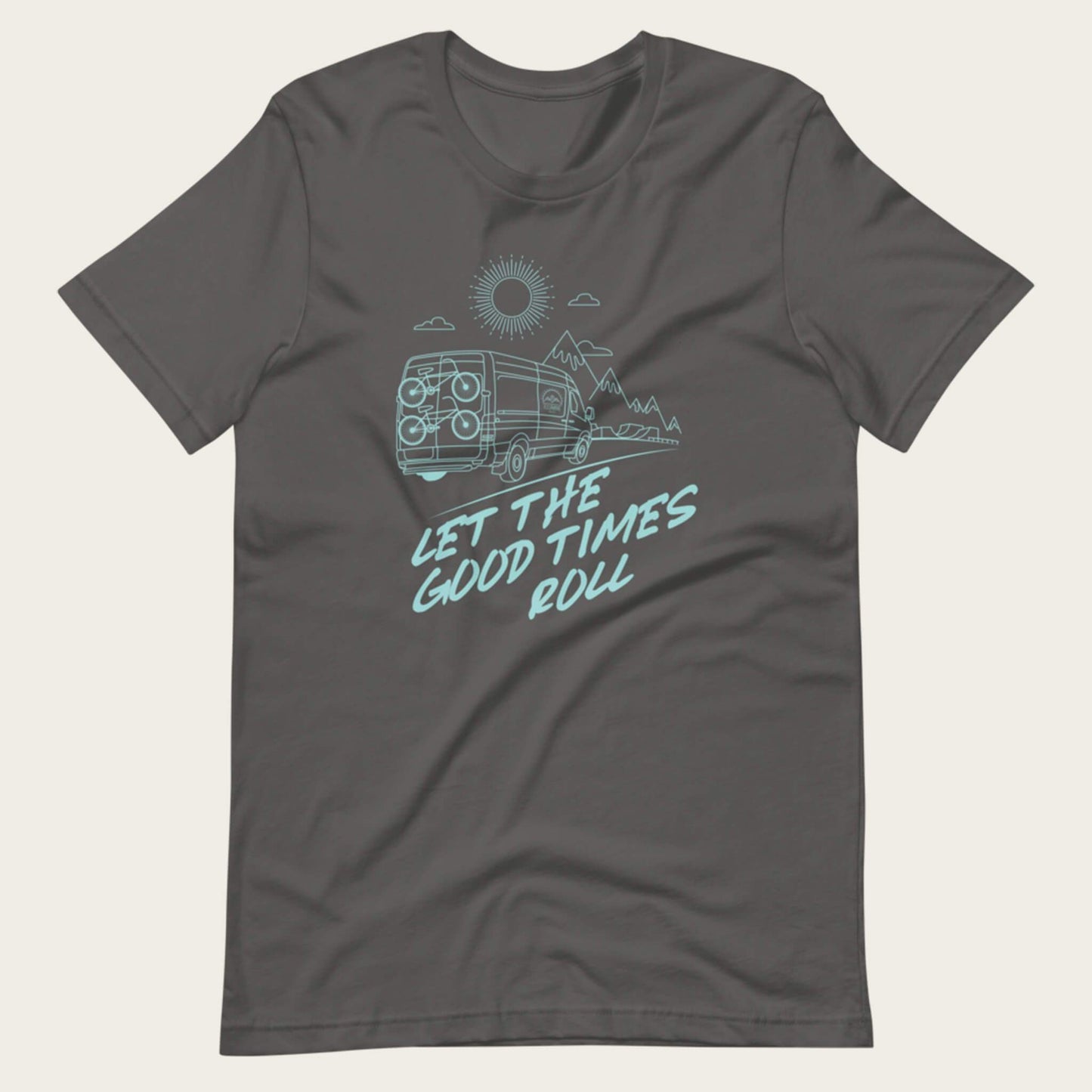 Camiseta Let the Good Times Roll - Gris tormenta