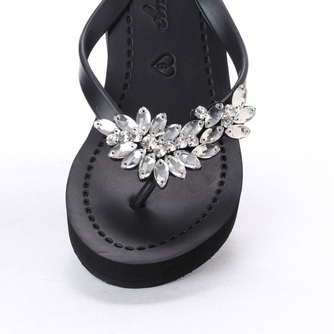 Manhattan (Crystal) - Women's High Wedge