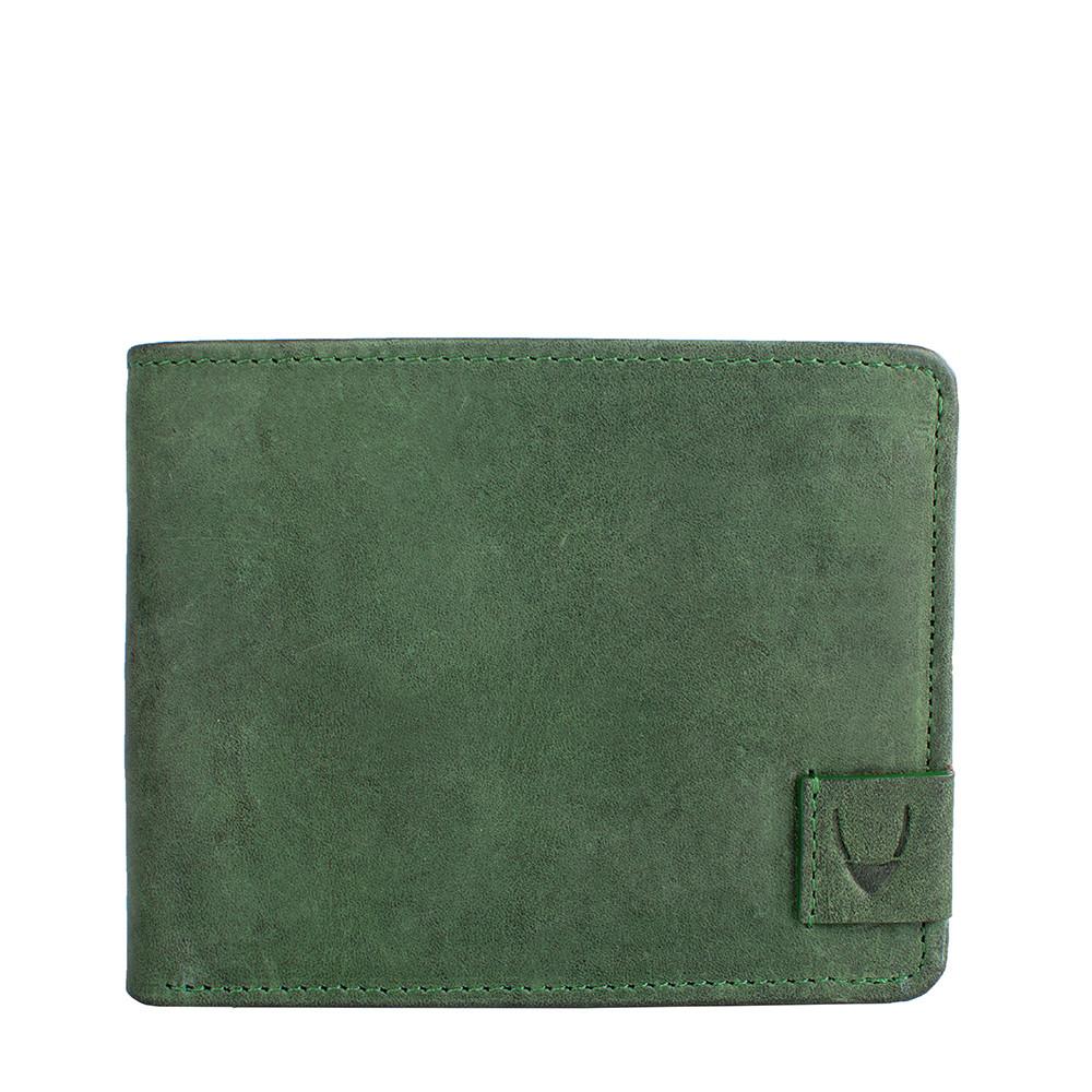 Camel RFID Blocking Trifold Leather Wallet