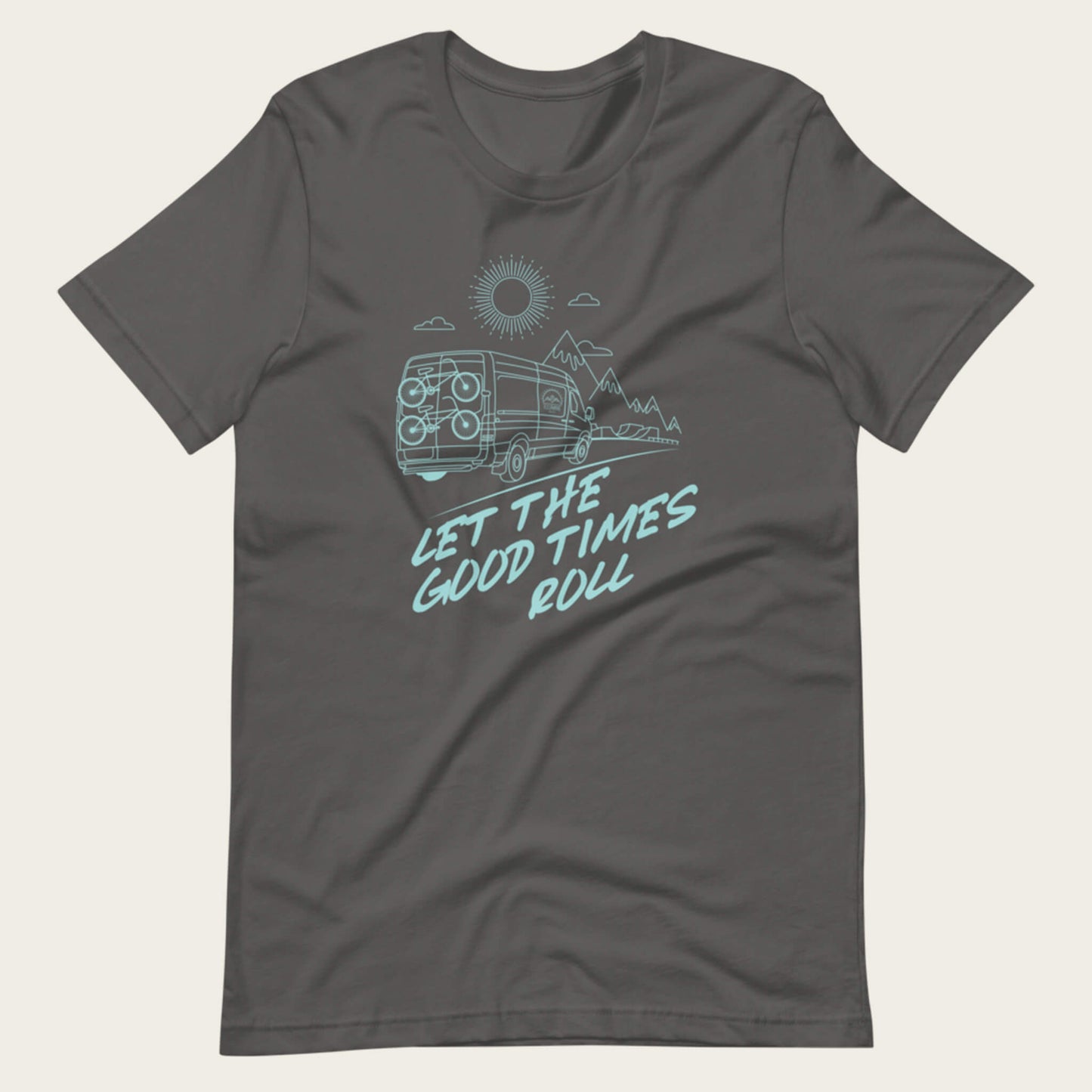 Camiseta Let the Good Times Roll - Gris tormenta