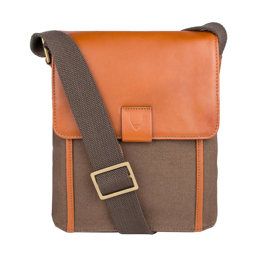 Aiden Small Canvas Leather Cross Body
