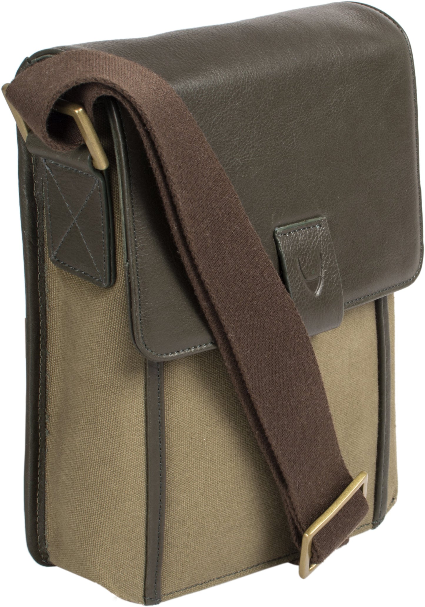 Aiden Small Canvas Leather Cross Body