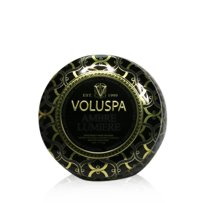 VOLUSPA - Mini Tin Candle - Ambre Lumiere