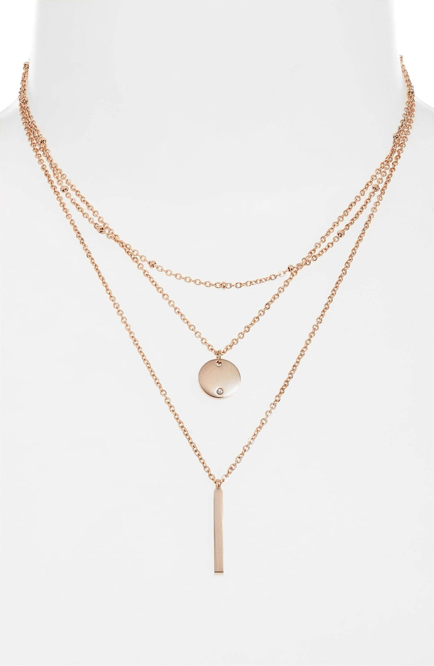 Collar de tres hilos | Más colores disponibles