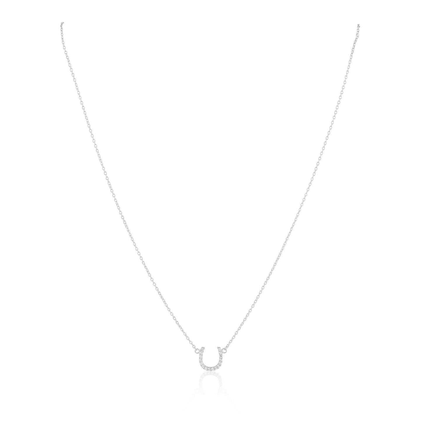 Bridgette Mini Horseshoe Necklace