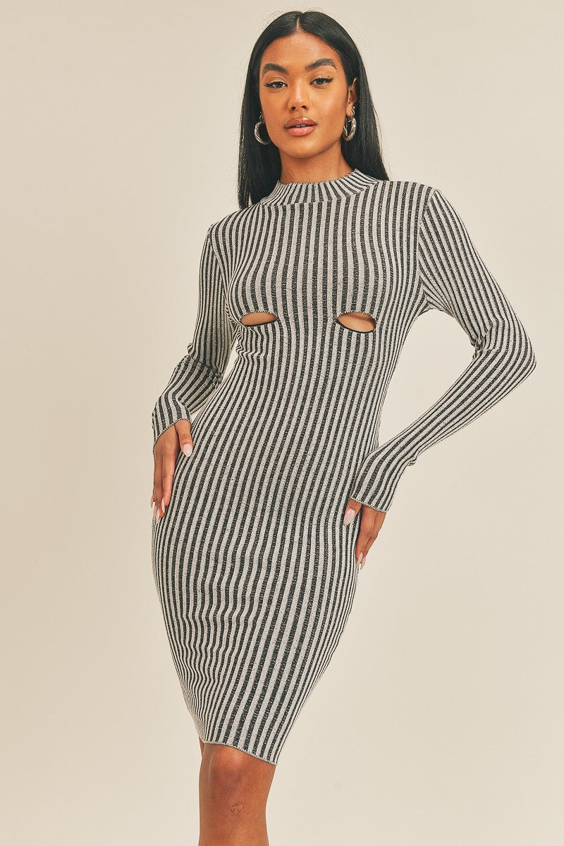 laguna midi dress Taupe Laguna Shift Midi Dress