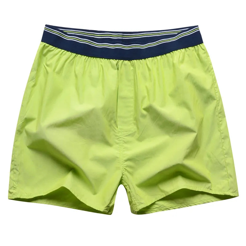 KK GEEZER 100% Cotton Plaid Boxer Shorts