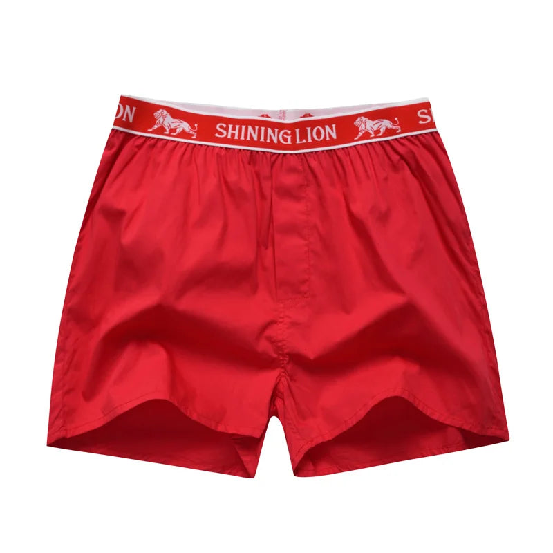 KK GEEZER 100% Cotton Plaid Boxer Shorts