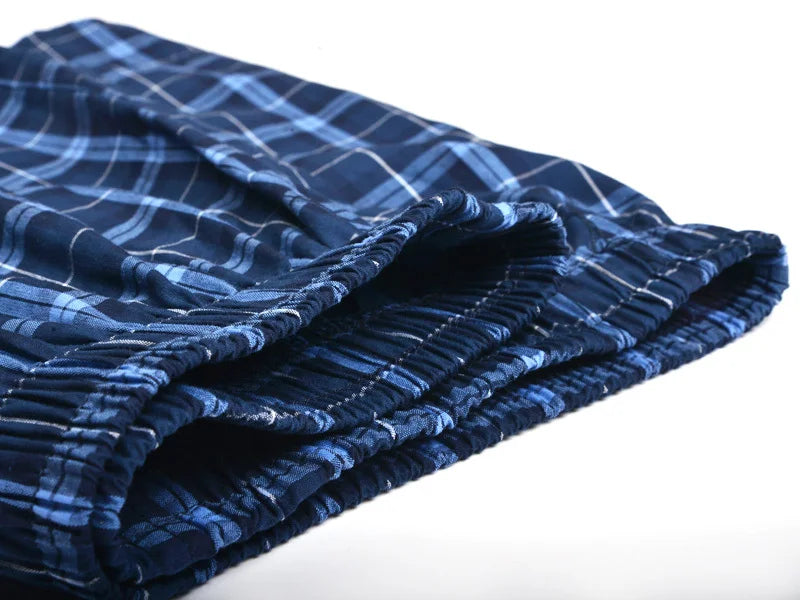 KK GEEZER 100% Cotton Plaid Boxer Shorts