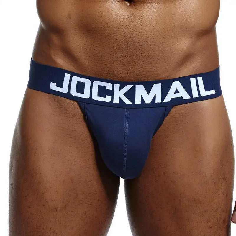 JOCKMAIL Solid Color Cotton Breathable Jockstrap