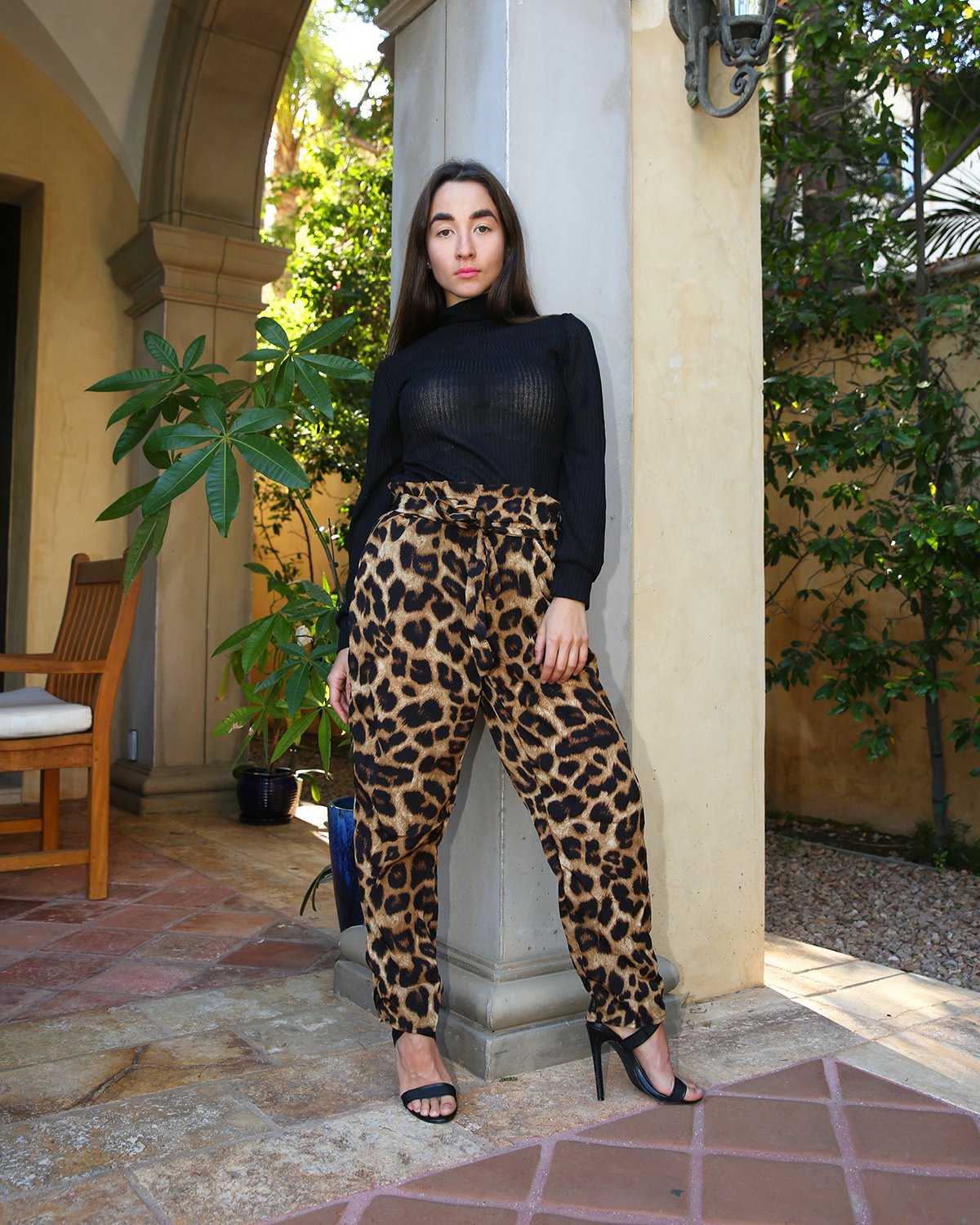 Cielo Leopard Print Pant