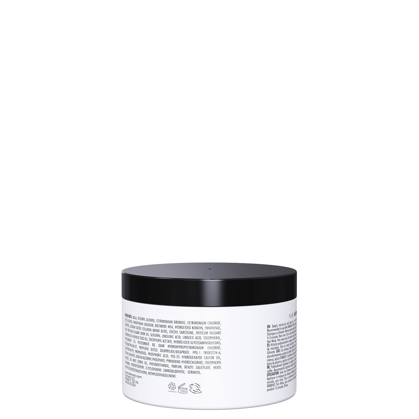 DAMANCI Pure Intense Hair Mask (8 Oz)