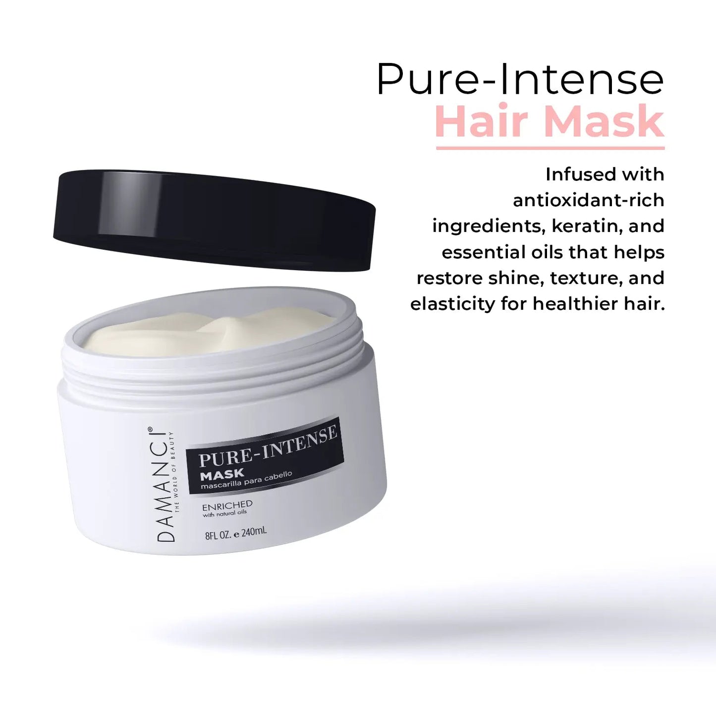 DAMANCI Pure Intense Hair Mask (8 Oz)