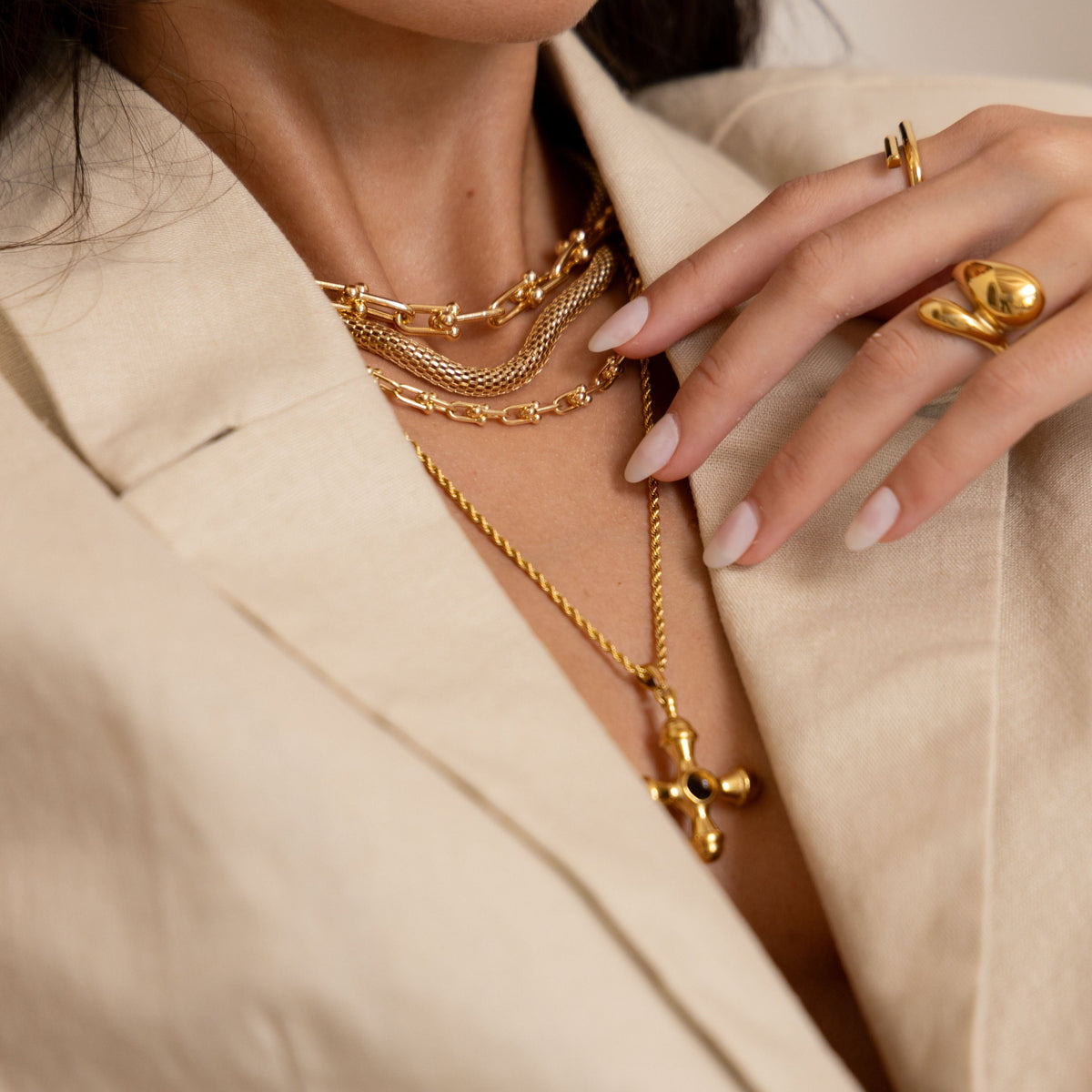 Ophelia Cross Necklace