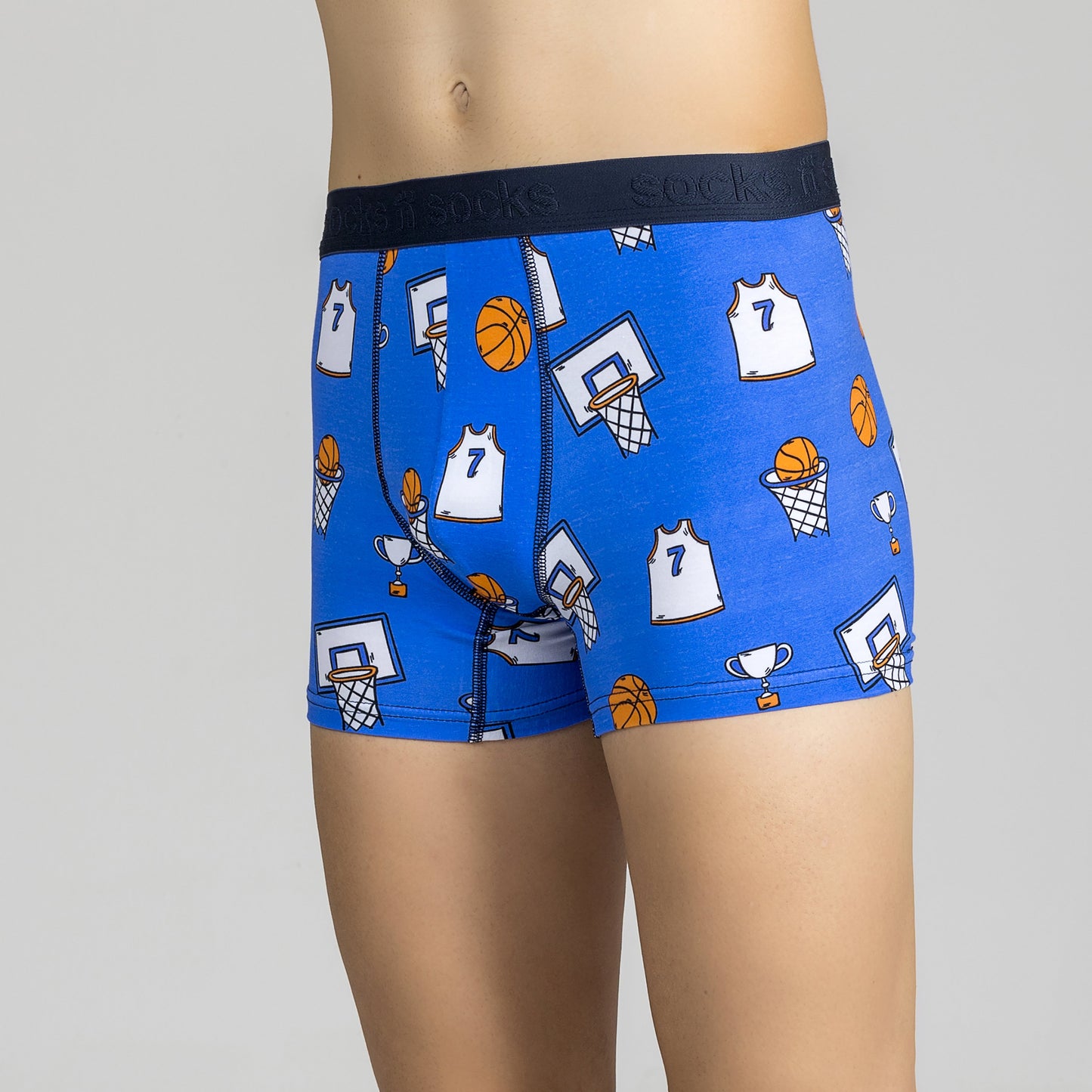 Calzoncillos tipo bóxer de baloncesto para hombre