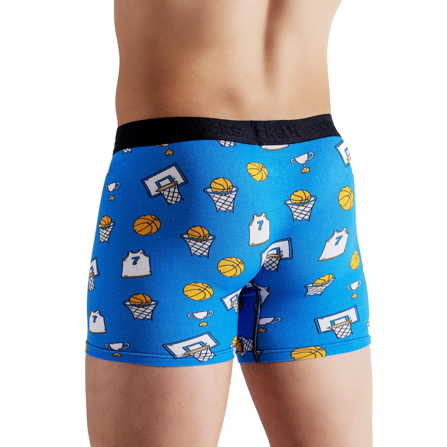 Calzoncillos tipo bóxer de baloncesto para hombre