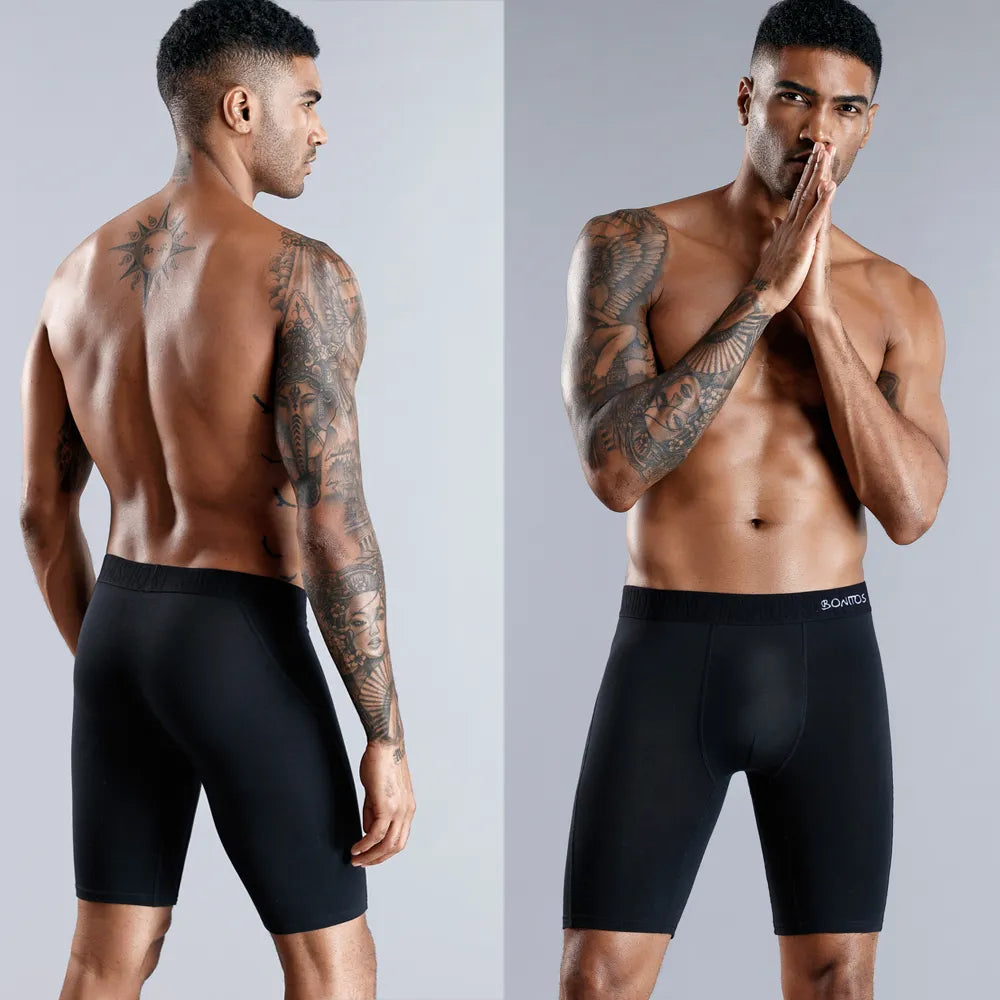 3pcs Long Boxer Shorts