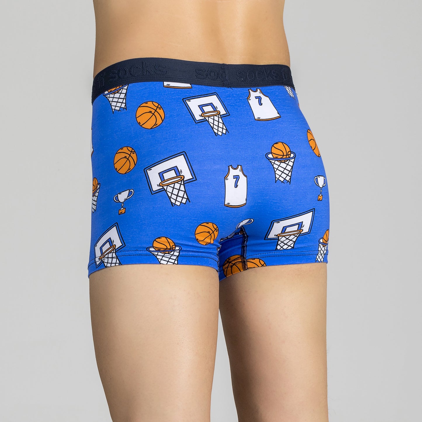 Calzoncillos tipo bóxer de baloncesto para hombre