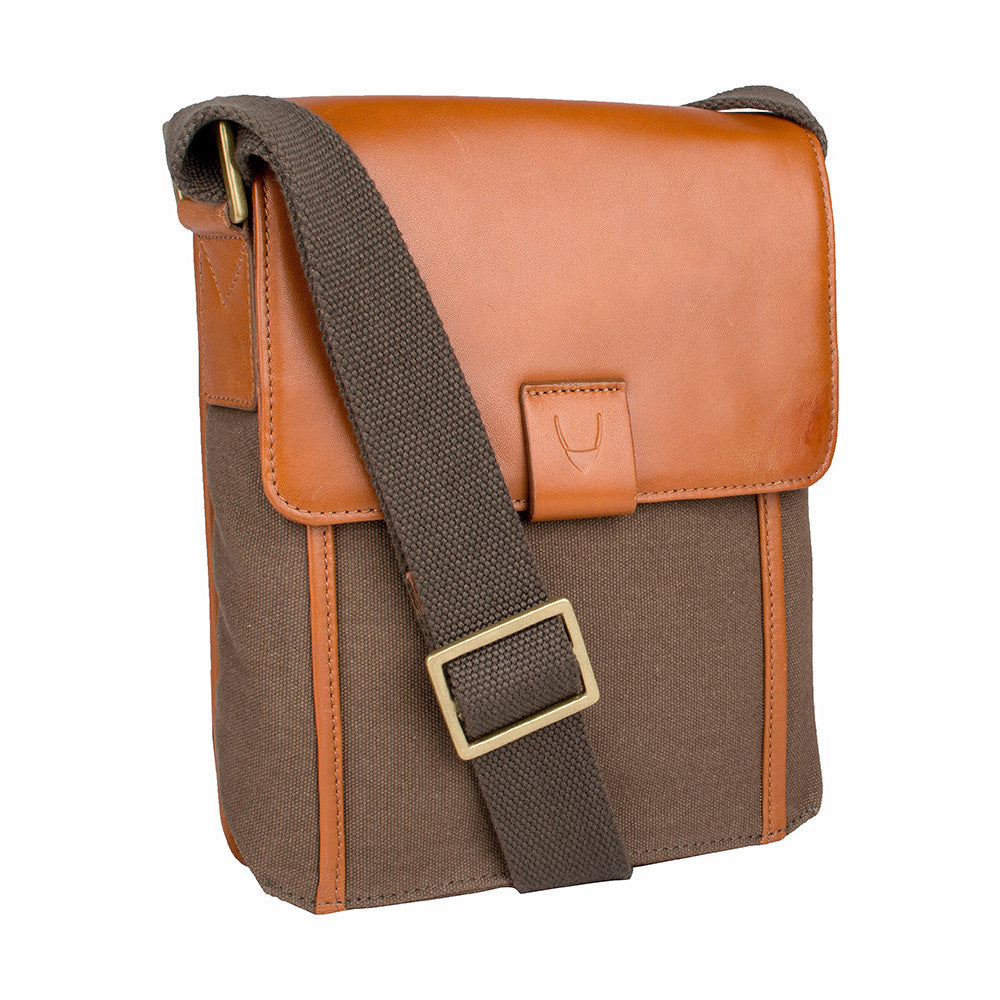 Aiden Small Canvas Leather Cross Body