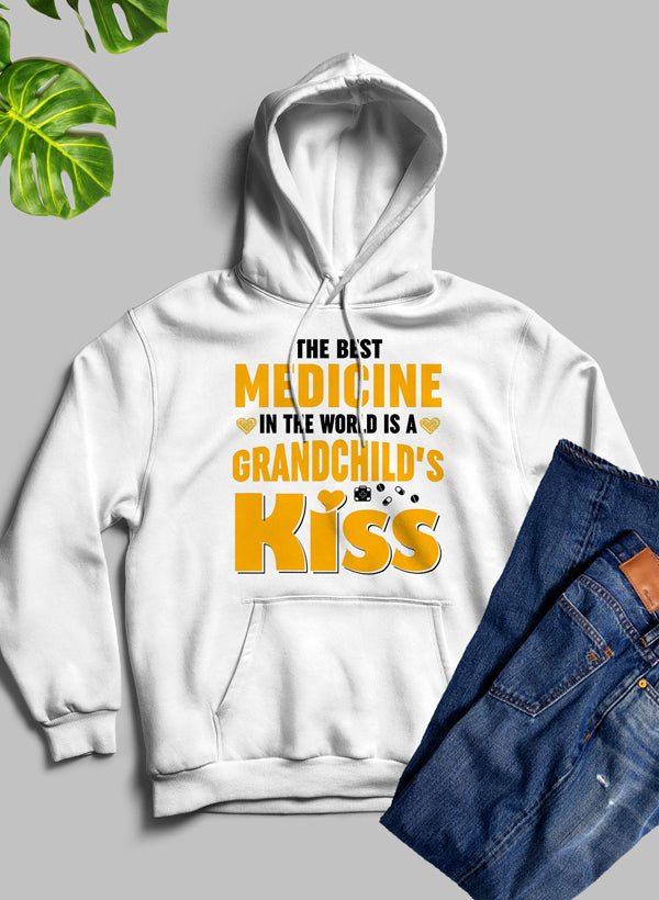 The Best Medicine in the World Is a Grandchild's Kiss Hoodie