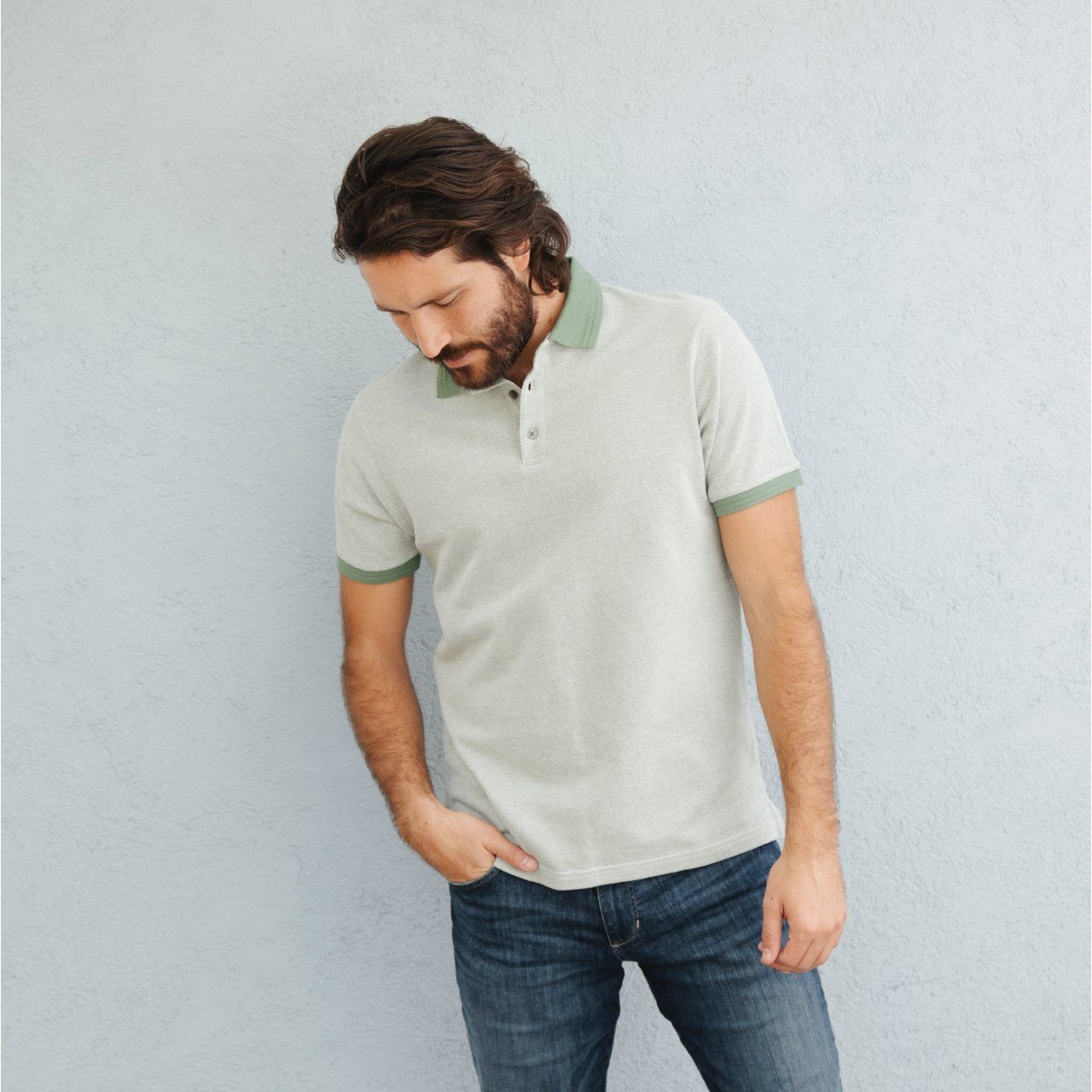 Polo de piqué Cole