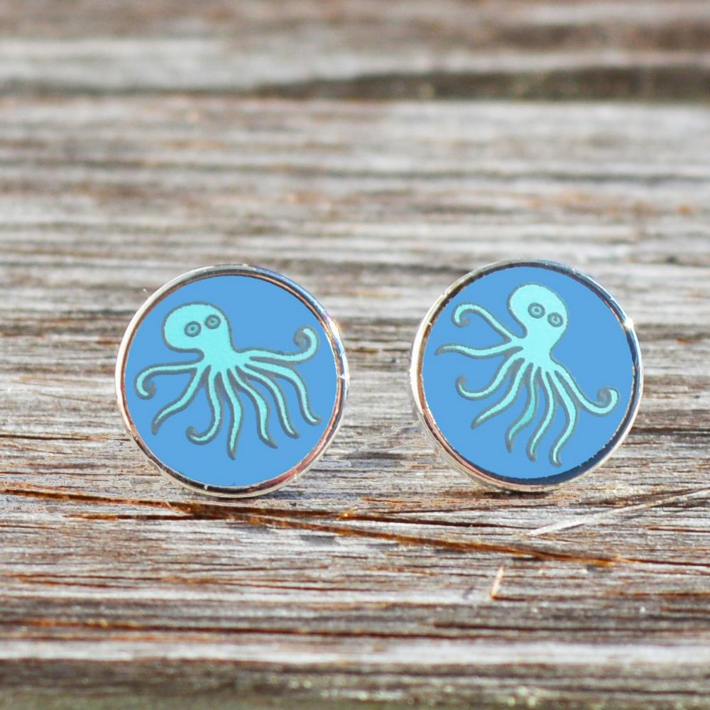 Octopus Earrings