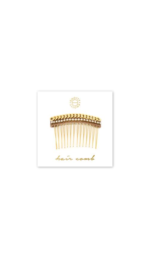 Peine para el cabello Huxton | Dorado