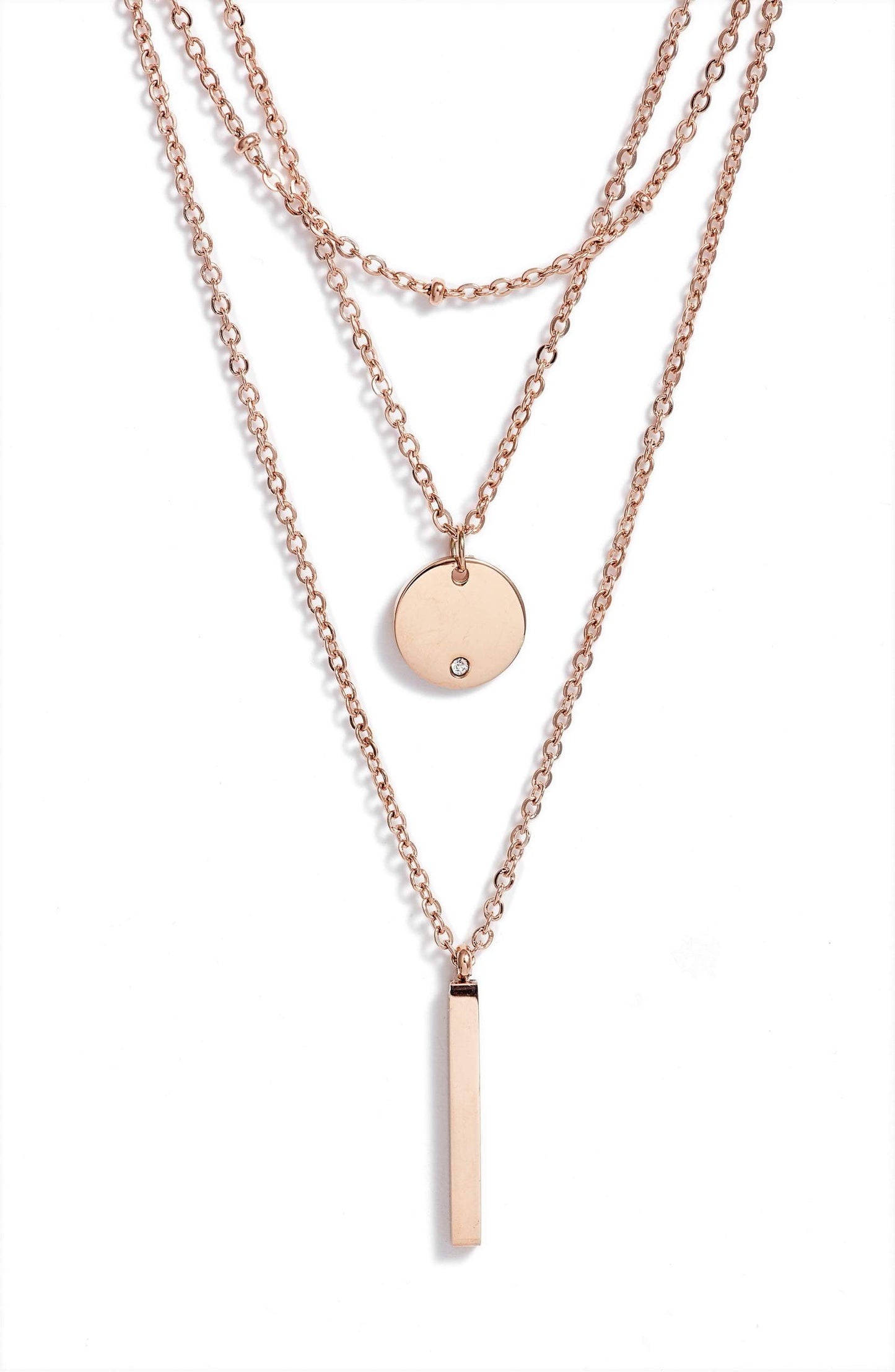 Collar de tres hilos | Más colores disponibles