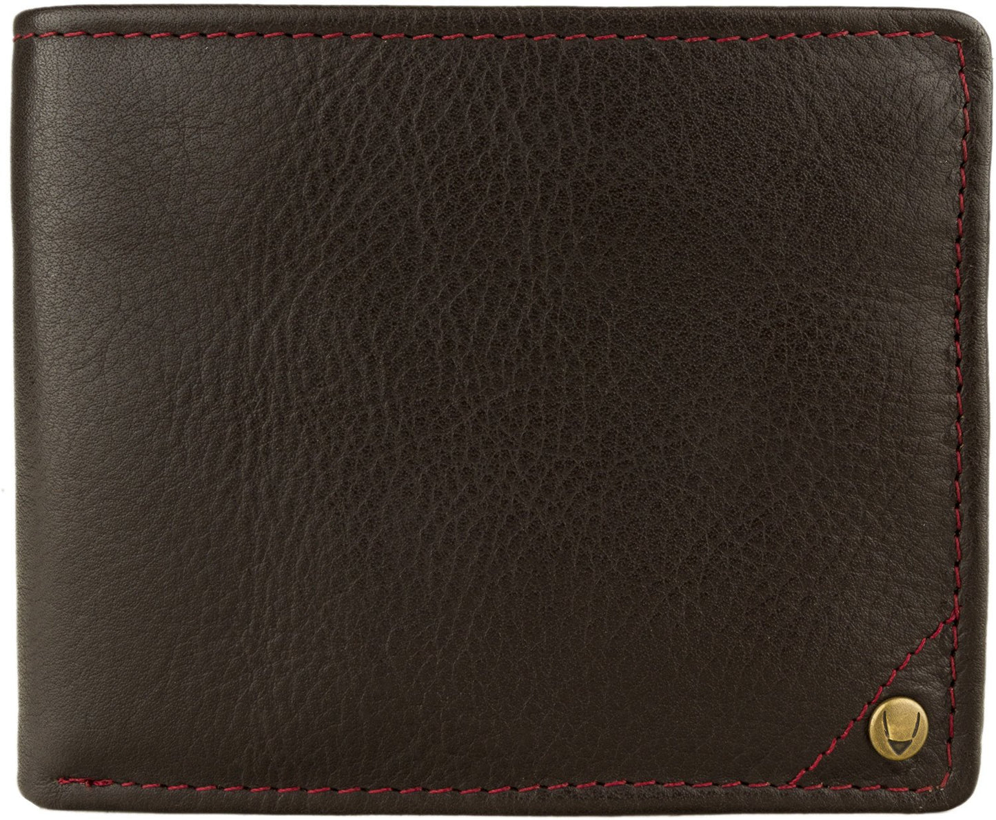 Angle Stitch RFID Blocking Multi-Compartment Leather Wallet