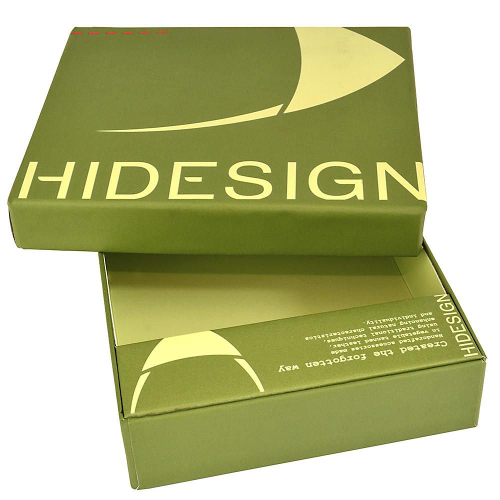 Cartera Giles de piel curtida vegetal con bolsillo para monedas