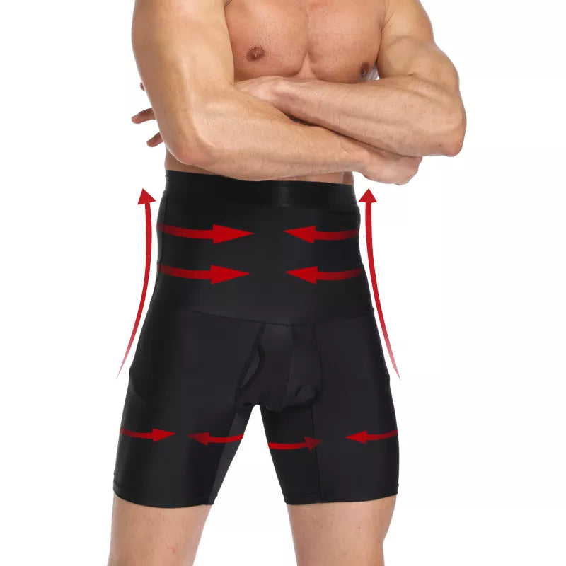 Men's Body Shaper Compression Shorts Shapewear