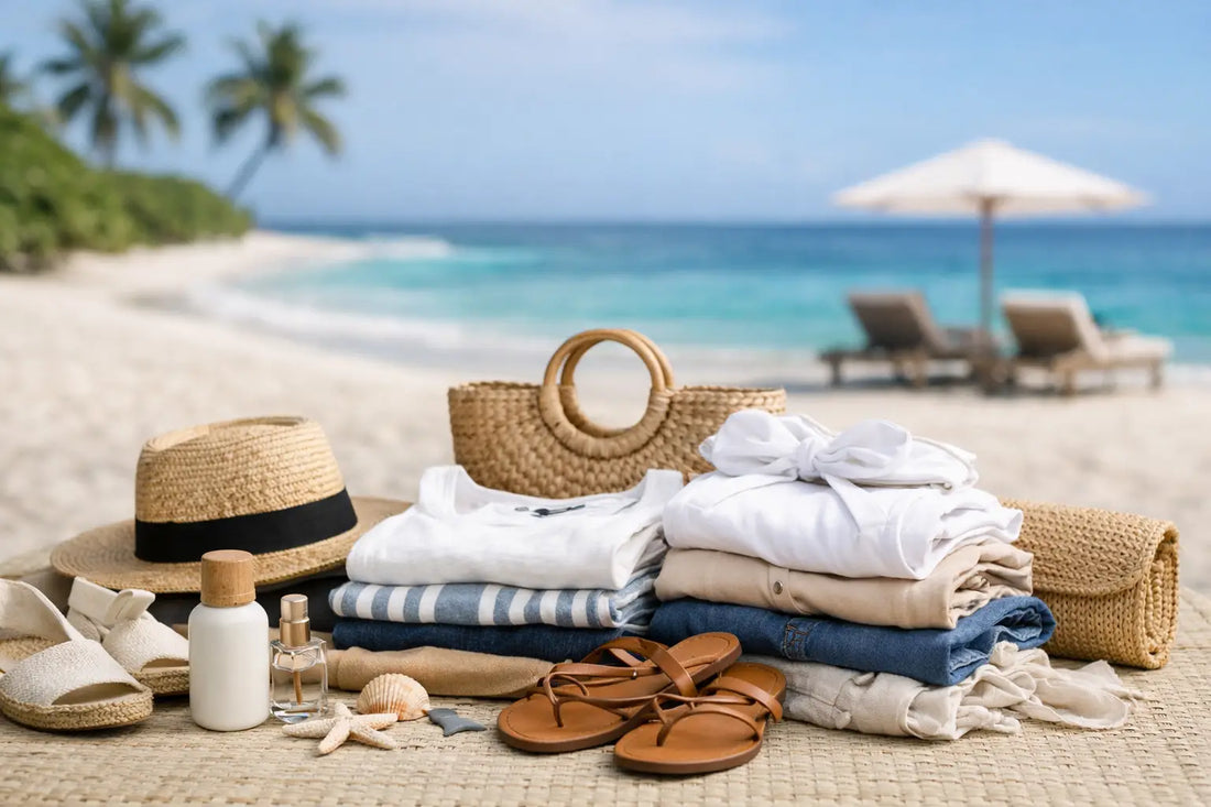 Capsule Wardrobe Beach Vacation Example