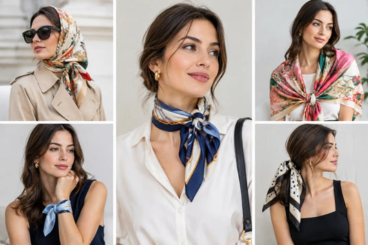 7 Stylish Ways to Wear Silk Scarves Every Day