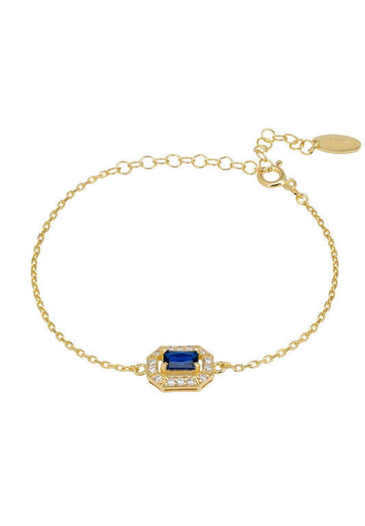 Whistledown Gemstone Bracelet Sapphire Gold