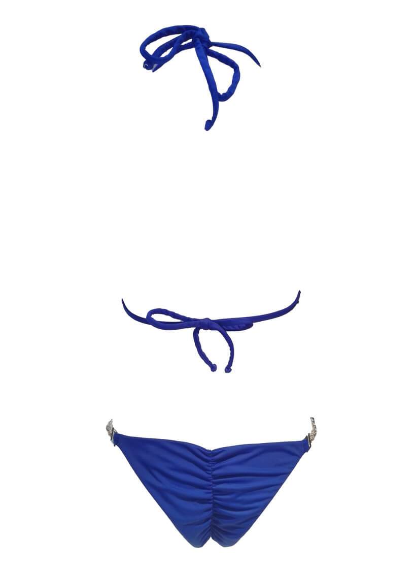 Belle Triangle Top & Skimpy Bottom - Blue