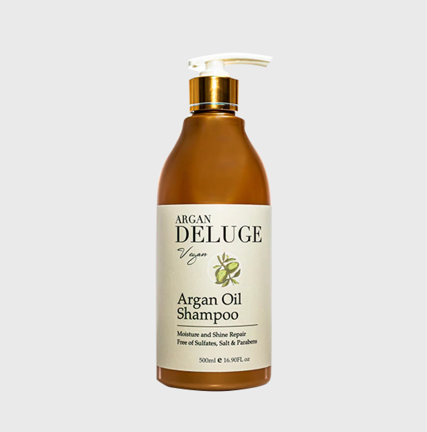 Argan Oil Shampoo-Sulfate,phosphate and Paraben Free 500ml