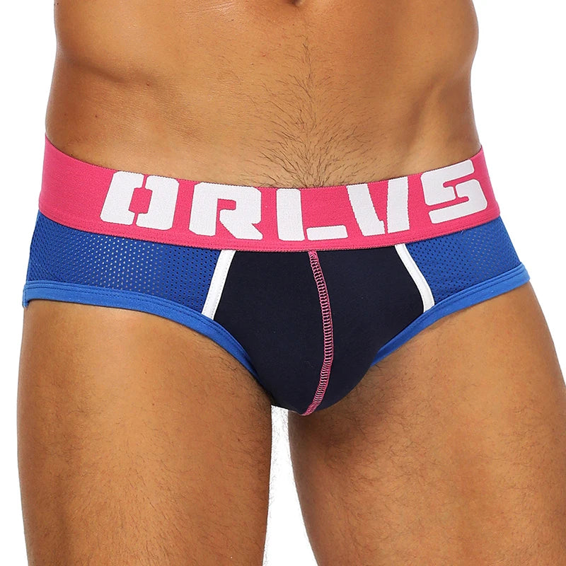 Men's Mesh Cotton Underwear Brief