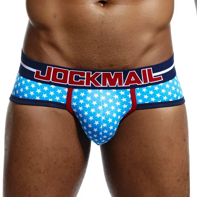 Calzoncillos tipo slip con estampado de cintura baja para hombre de JOCKMAIL