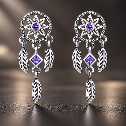 S925 Sterling Silver Pavé Setting CZ Earrings